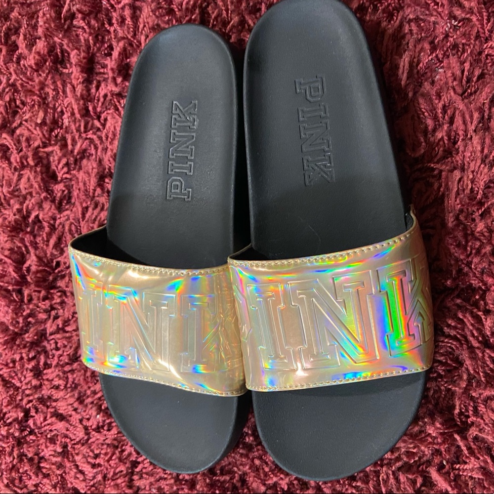 PINK Victoria’s Secret Slides Size M